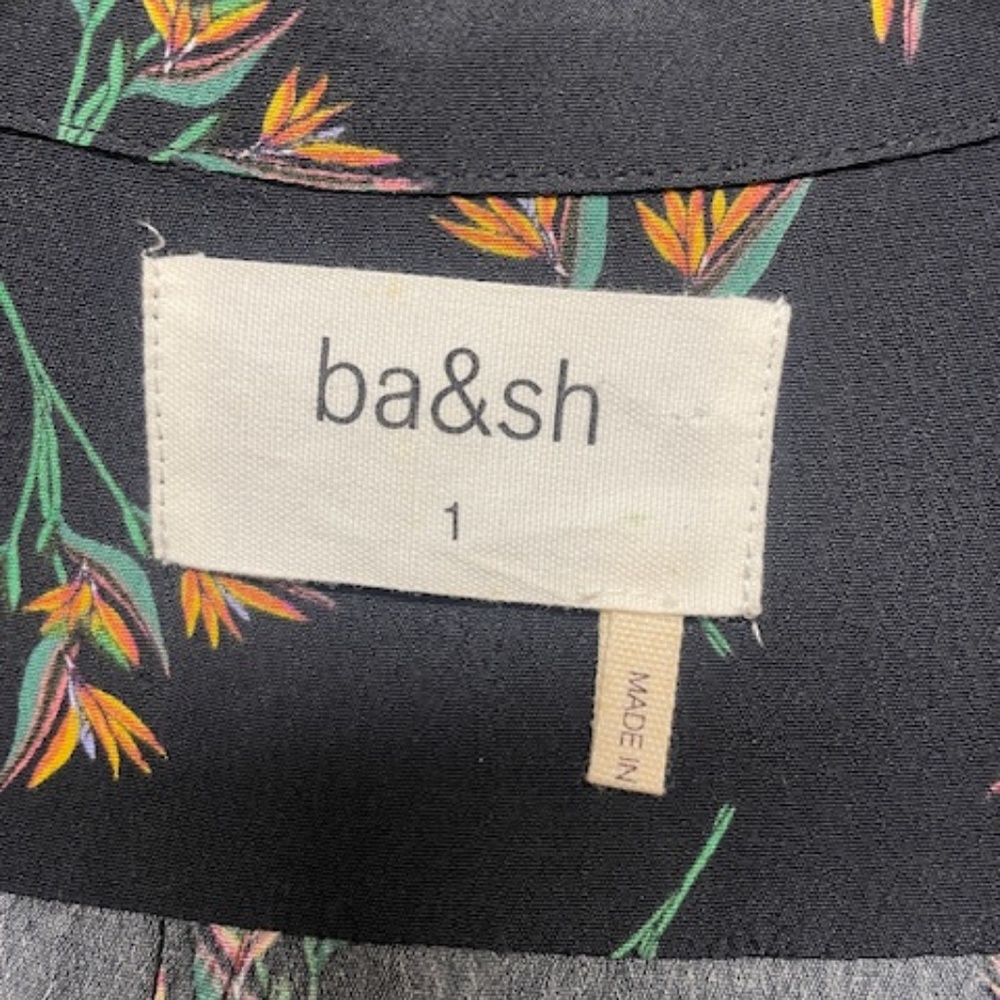 Ba&Sh Bash Fady Noir Print Jumpsuit Euc - image 7